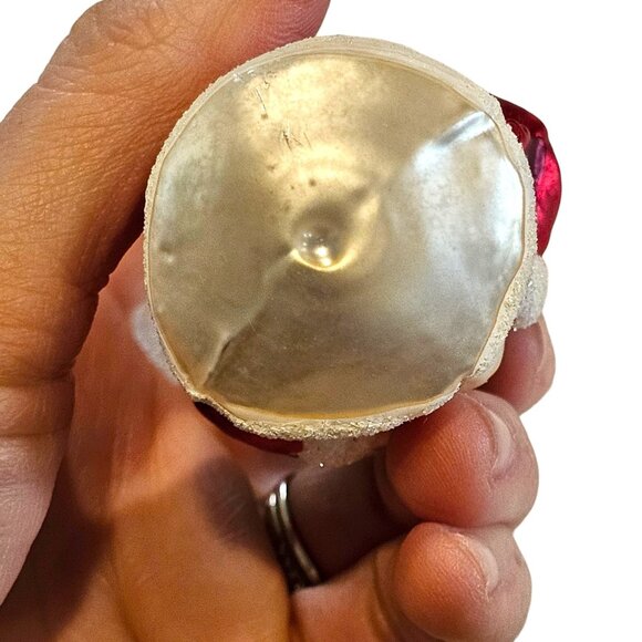 Vintage Inge‎ Glas Glass Christmas Ornament Santa Claus 3.5 In W. Germany - Picture 9 of 11